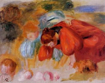 Pierre Auguste Renoir : Study for The Croquet Game
